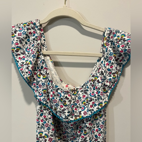 BODEN Bethany Off The Shoulder Dress Size 12R - Picture 4 of 11